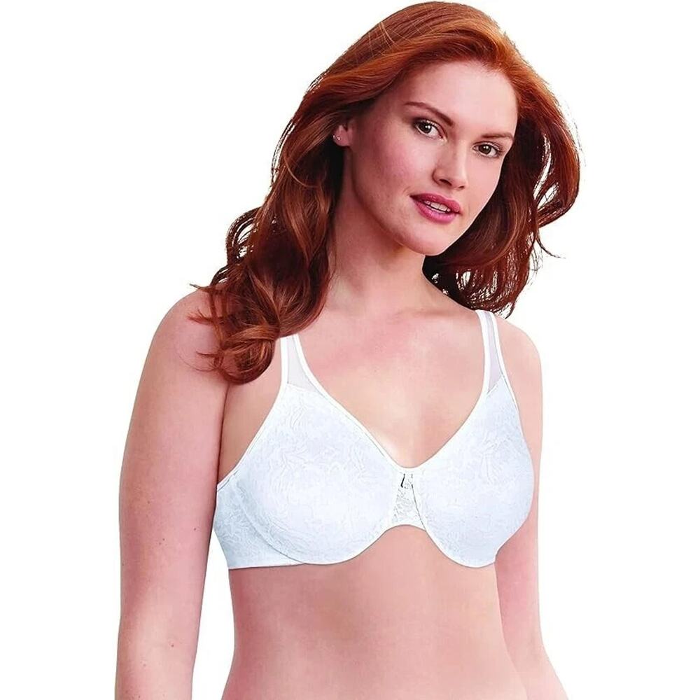 Bali Passion for Comfort Underwire White Lace Minimizer Style DF3385 38D